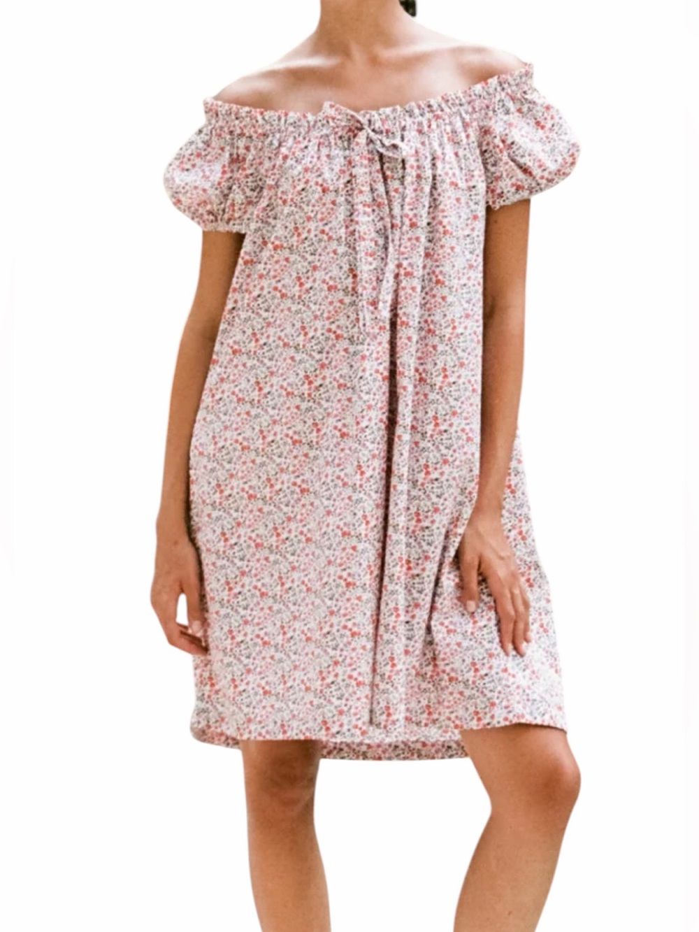 Piyama "Lily" Off-Shoulder "Floret" Floral Sundress XXL